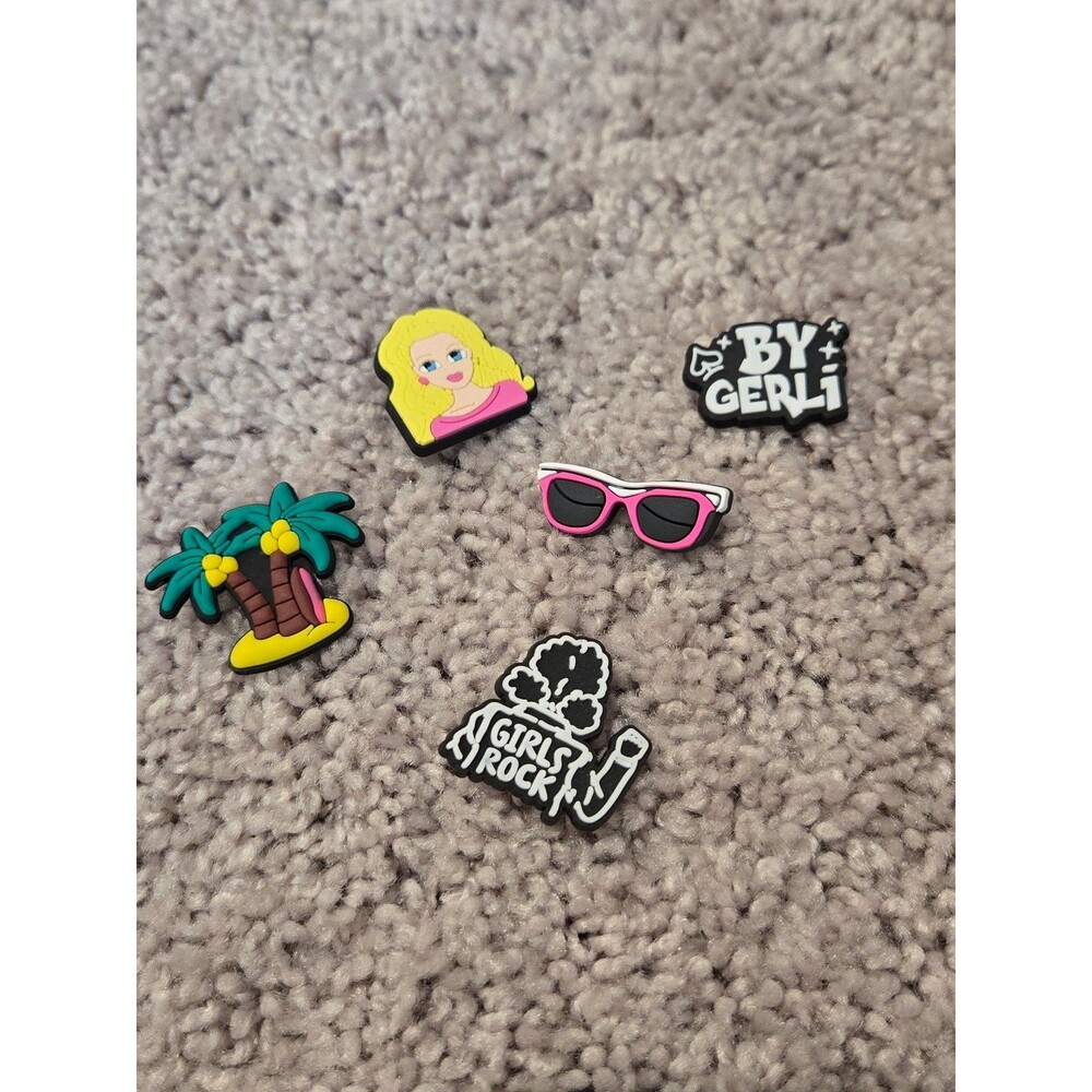 Shoe bag Charms lot of 5 NEW